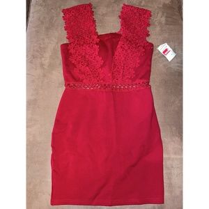 Nordstrom Rack Tov Los Angeles Red Dress, Size 40